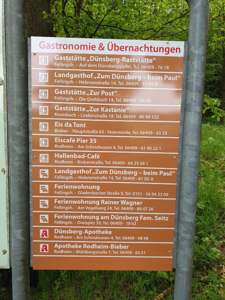 Intotafel Fellingshausen